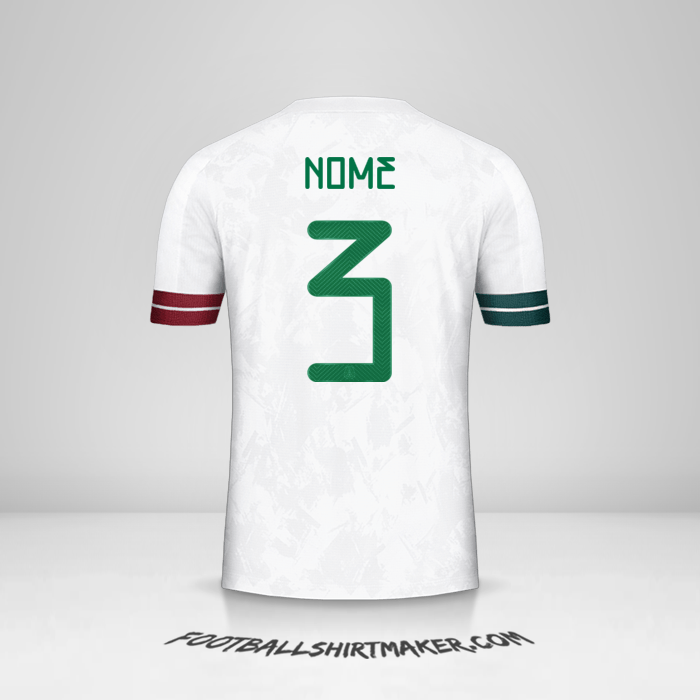 Camisa México 2020 Alternativa -  nome - 3