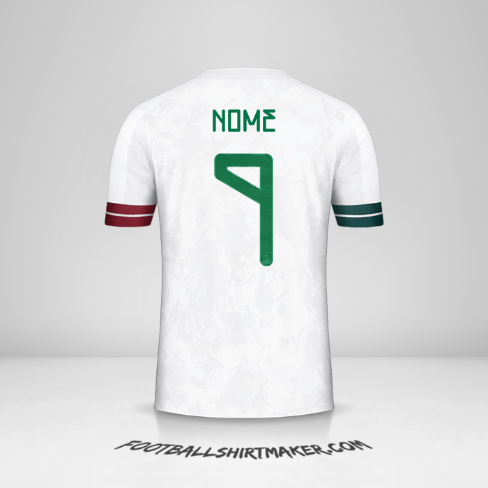 Camisa México 2020 Alternativa -  nome - 9