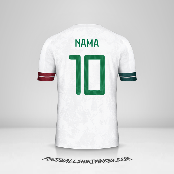 Jersey Meksiko 2020 Alternatif -  nama - 10
