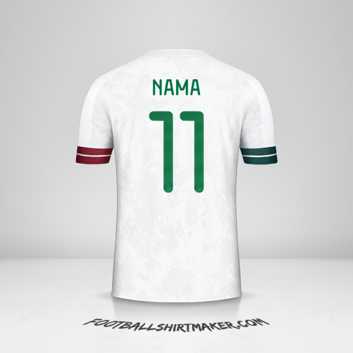 Jersey Meksiko 2020 Alternatif -  nama - 11
