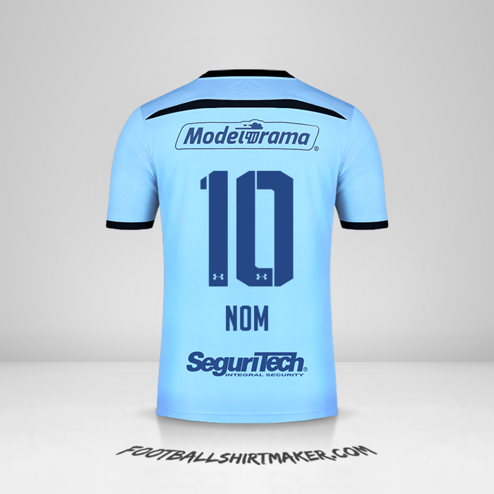Maillot Toluca FC 2019/20 Troisième -  nom - 10