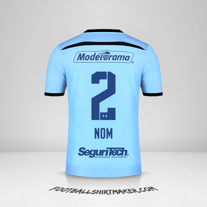 Maillot Toluca FC 2019/20 Troisième -  nom - 2