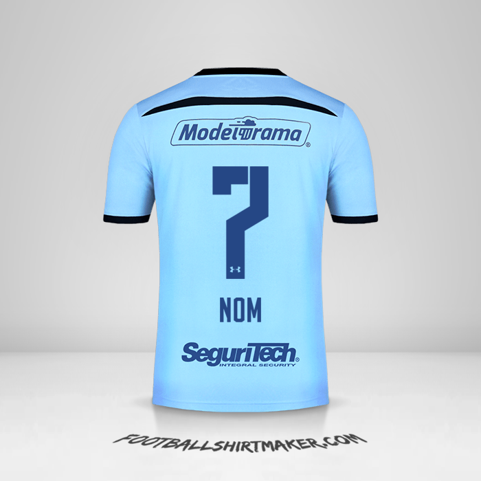 Maillot Toluca FC 2019/20 Troisième -  nom - 7