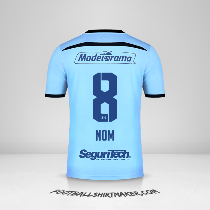 Maillot Toluca FC 2019/20 Troisième -  nom - 8
