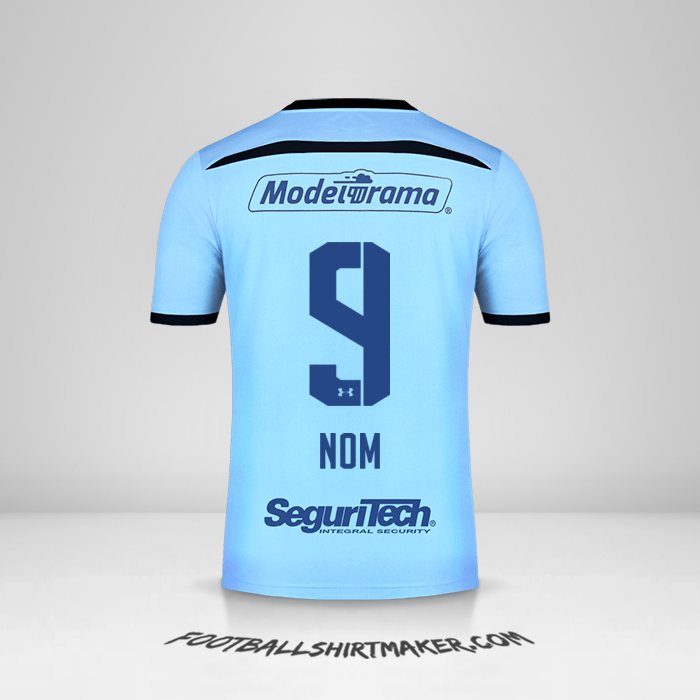 Maillot Toluca FC 2019/20 Troisième -  nom - 9