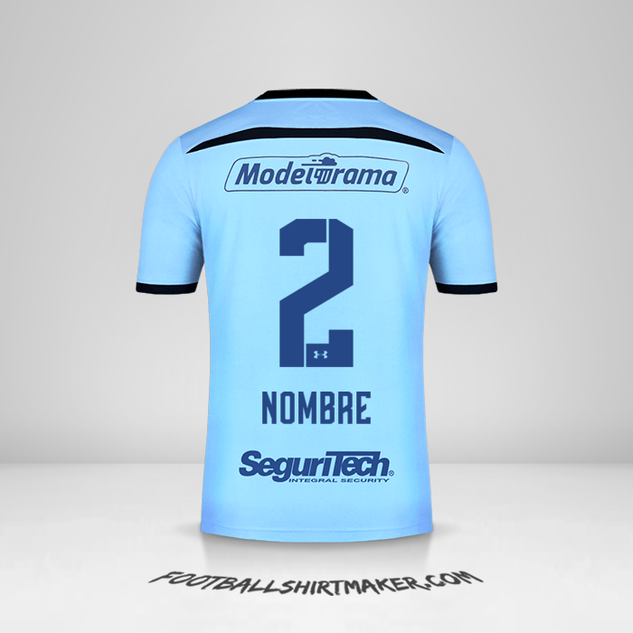 Jersey Toluca FC 2019/20 Tercera -  nombre - 2
