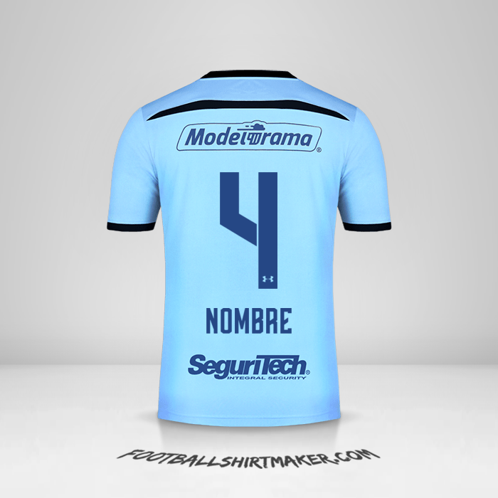 Jersey Toluca FC 2019/20 Tercera -  nombre - 4