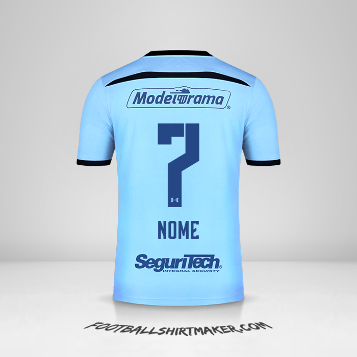 Camisa Toluca FC 2019/20 Terceira -  nome - 7