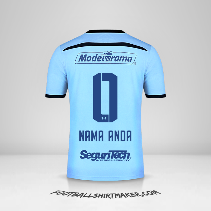 Jersey Toluca FC 2019/20 III -  nama anda - 0