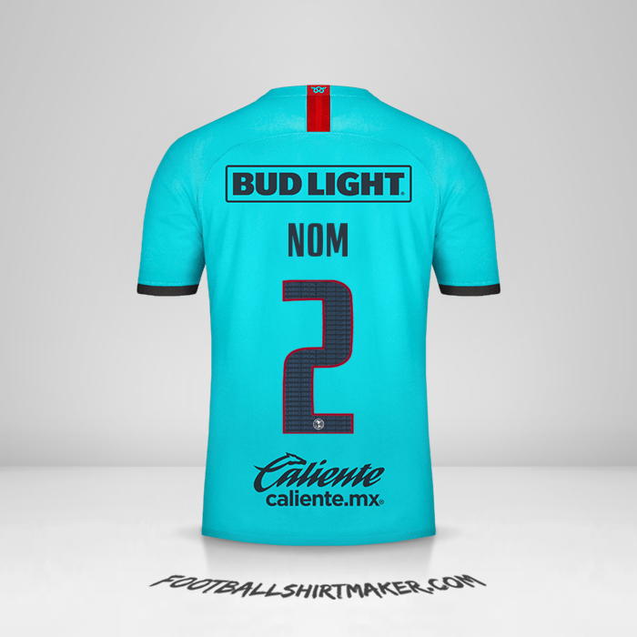 Maillot Club America 2019/20 Troisième -  nom - 2