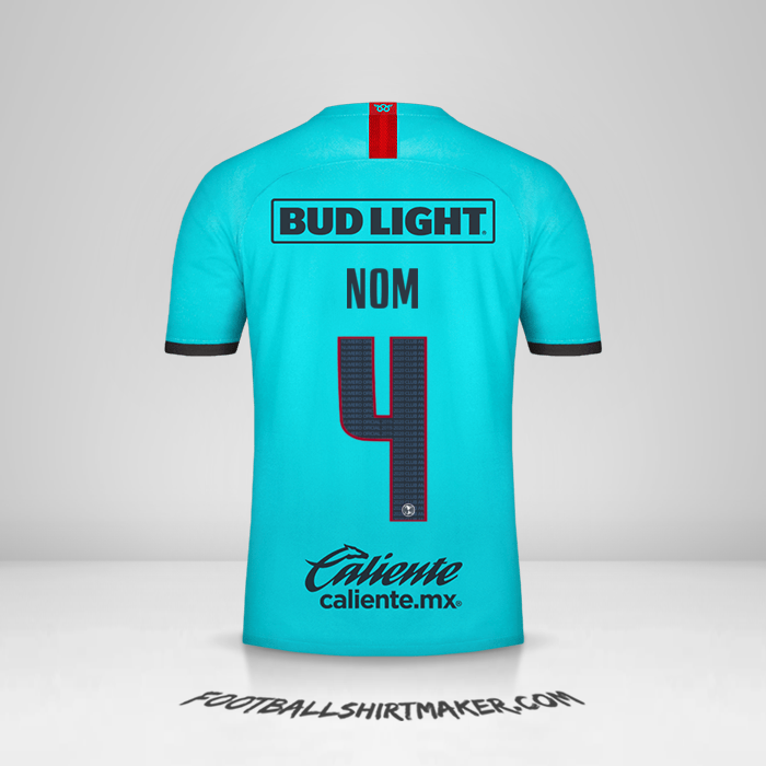 Maillot Club America 2019/20 Troisième -  nom - 4