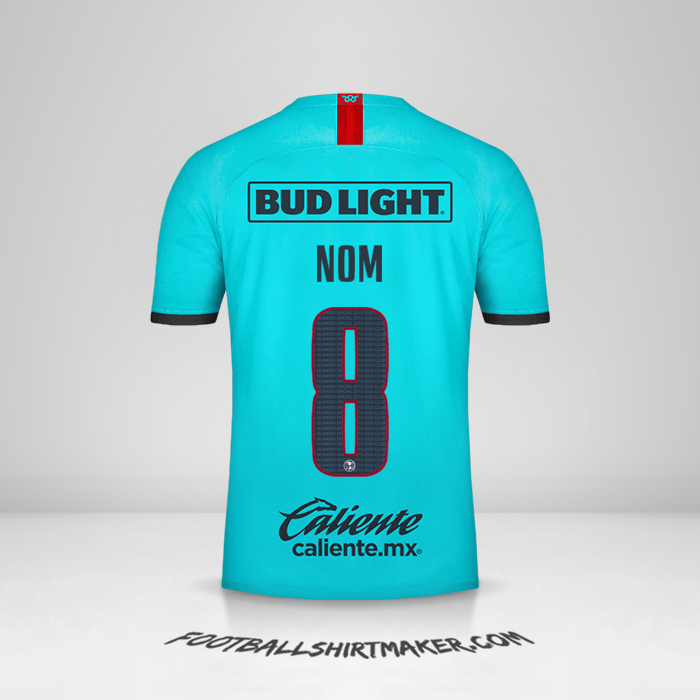 Maillot Club America 2019/20 Troisième -  nom - 8