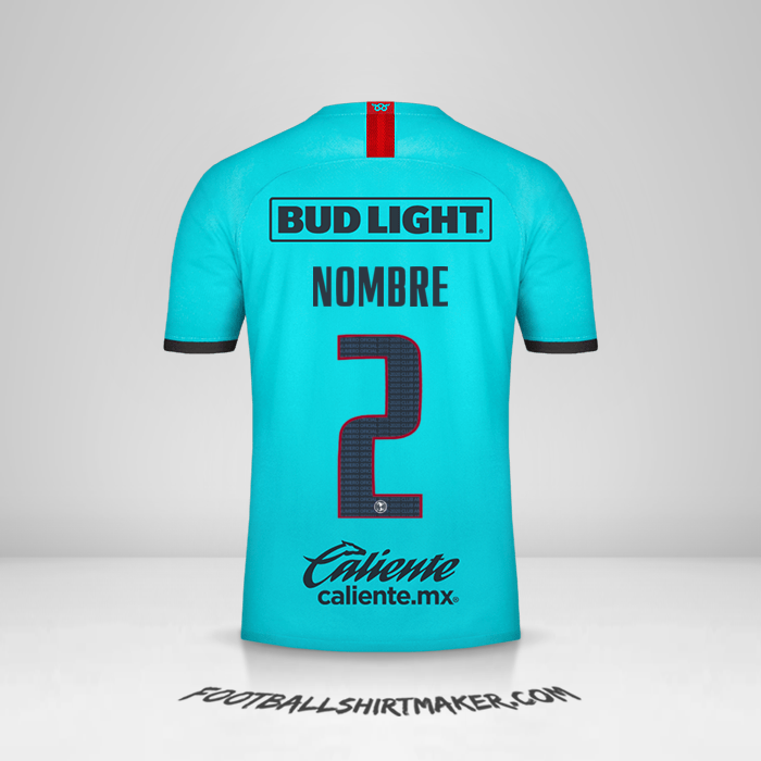 Jersey Club America 2019/20 Tercera -  nombre - 2