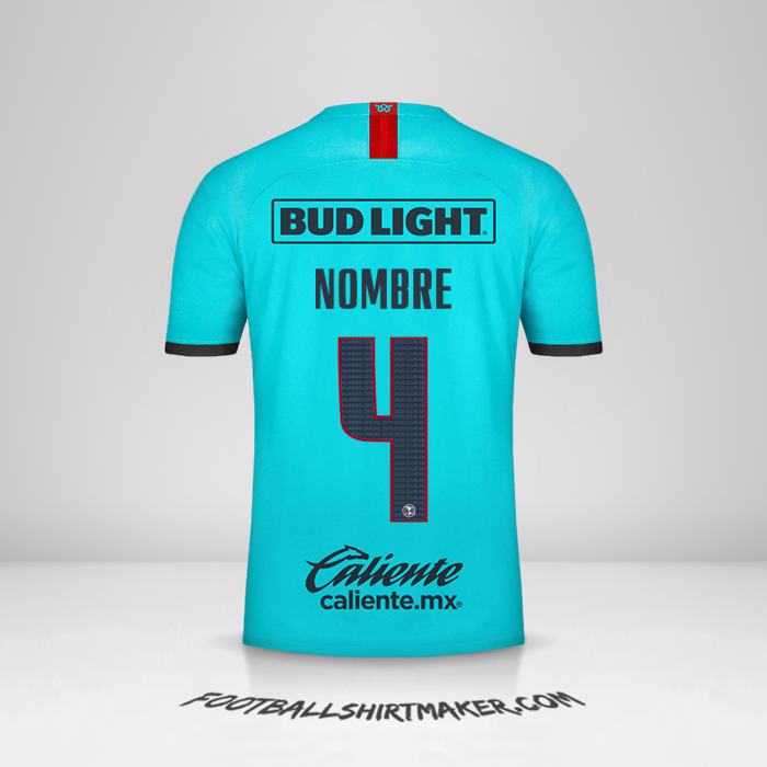 Camiseta Club America 2019/20 Tercera -  nombre - 4
