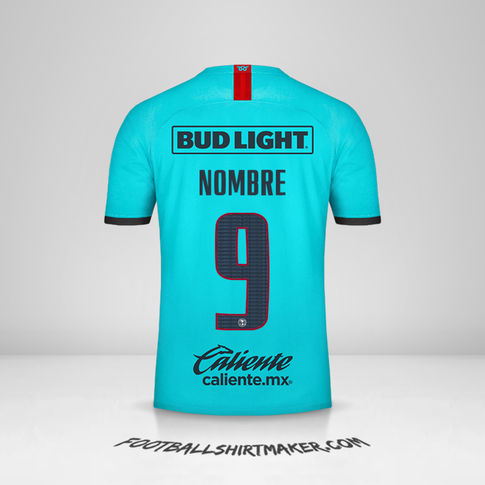 Jersey Club America 2019/20 Tercera -  nombre - 9