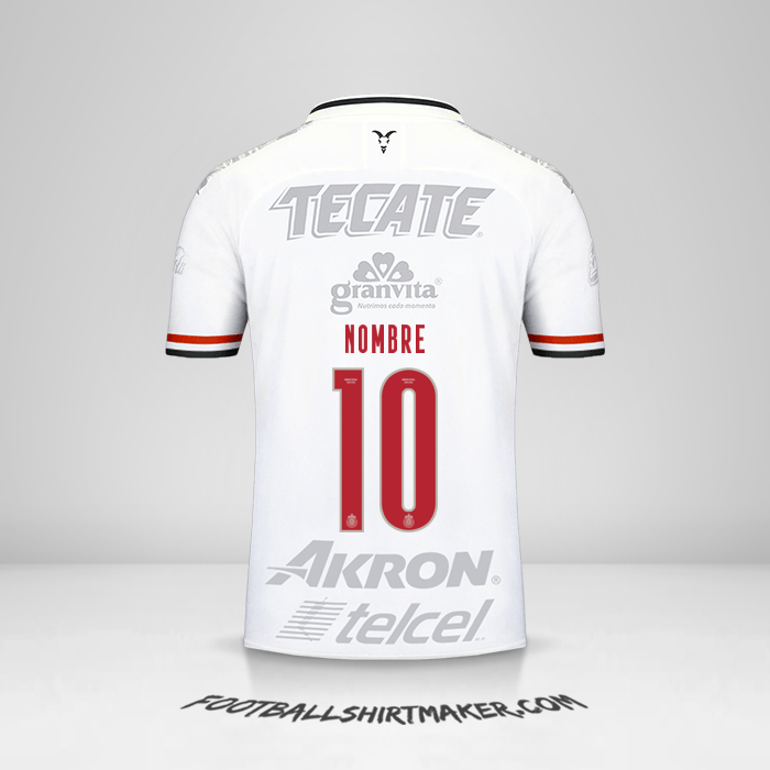 Jersey Guadalajara 2019/20 Tercera -  nombre - 10