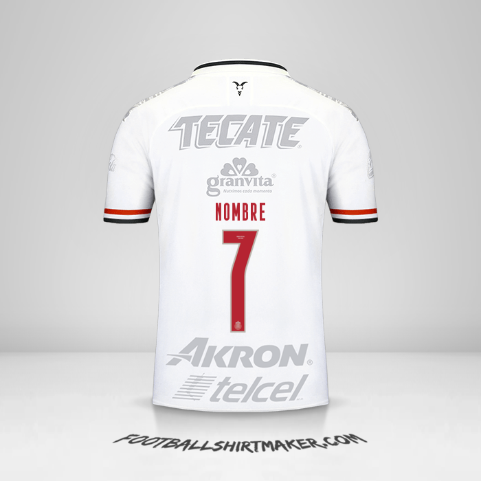 Jersey Guadalajara 2019/20 Tercera -  nombre - 7