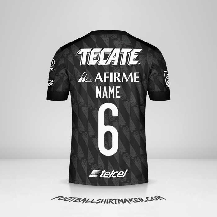 Shirt Tigres UANL 2020 Third -  name - 6
