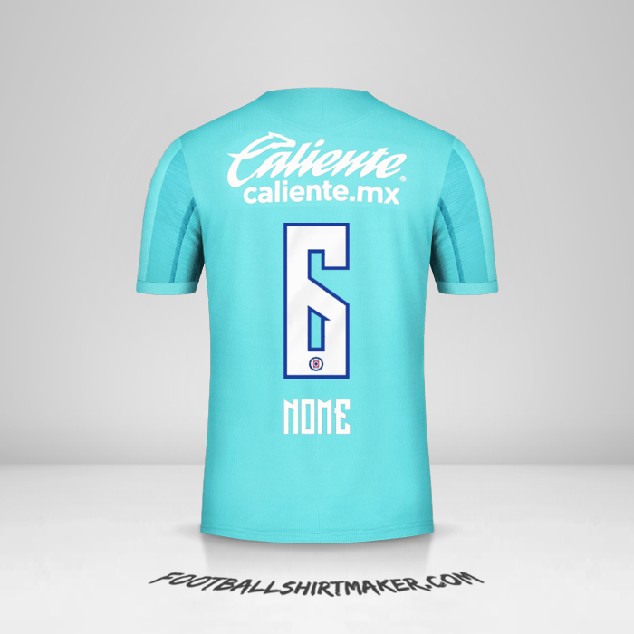 Maglia Cruz Azul 2019/20 Terza -  nome - 6
