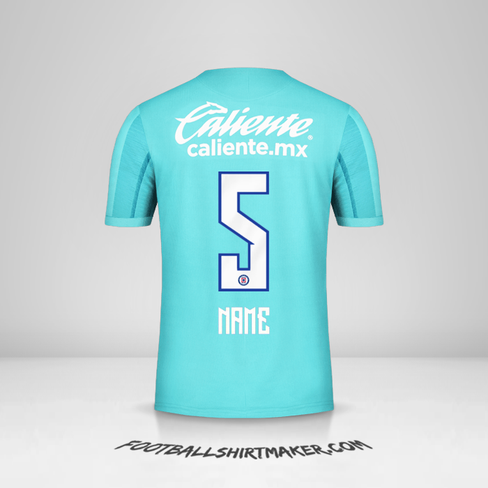 Shirt Cruz Azul 2019/20 Third -  name - 5