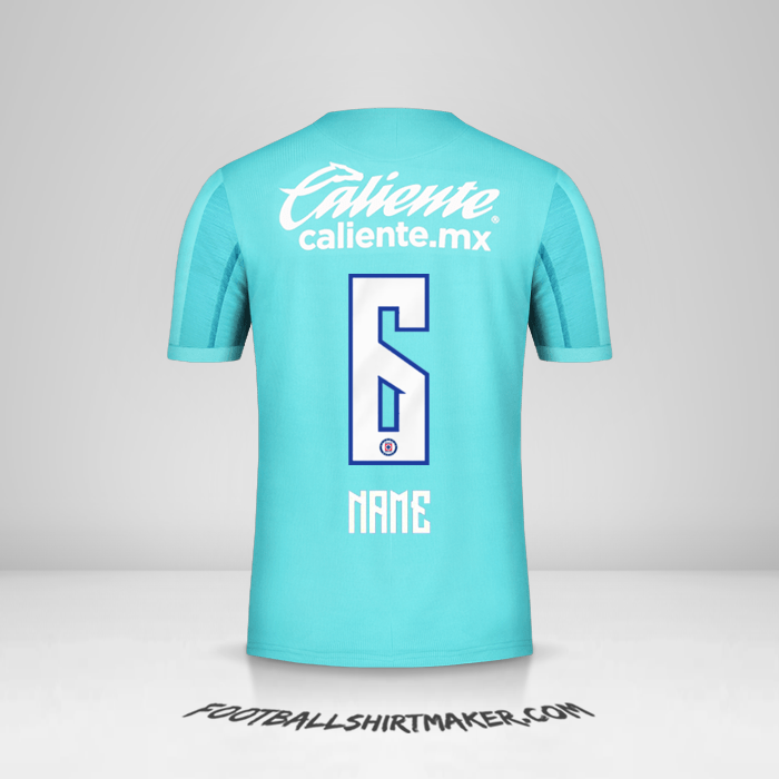 Shirt Cruz Azul 2019/20 Third -  name - 6