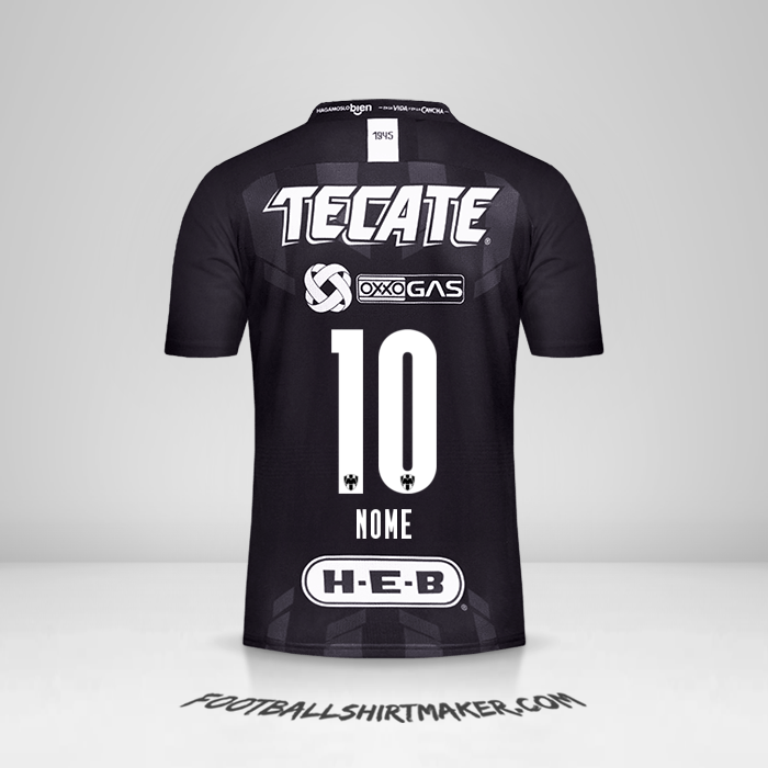 Camisa Monterrey 2019/20 Terceira -  nome - 10