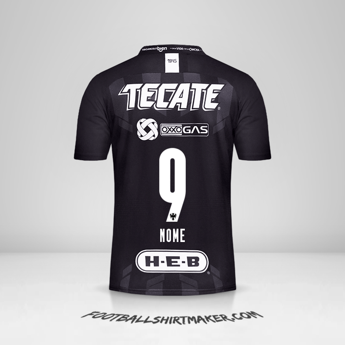 Maglia Monterrey 2019/20 Terza -  nome - 9