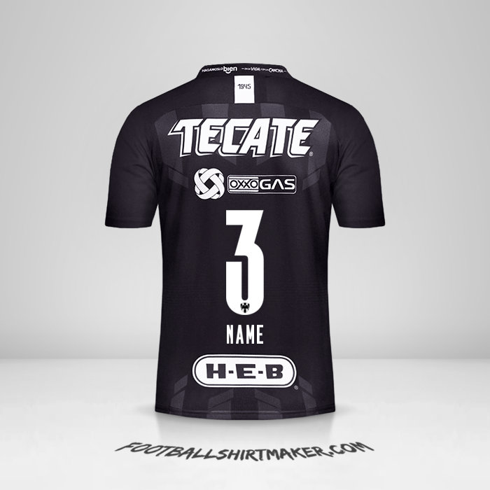 Trikot Monterrey 2019/20 Dritte -  name - 3