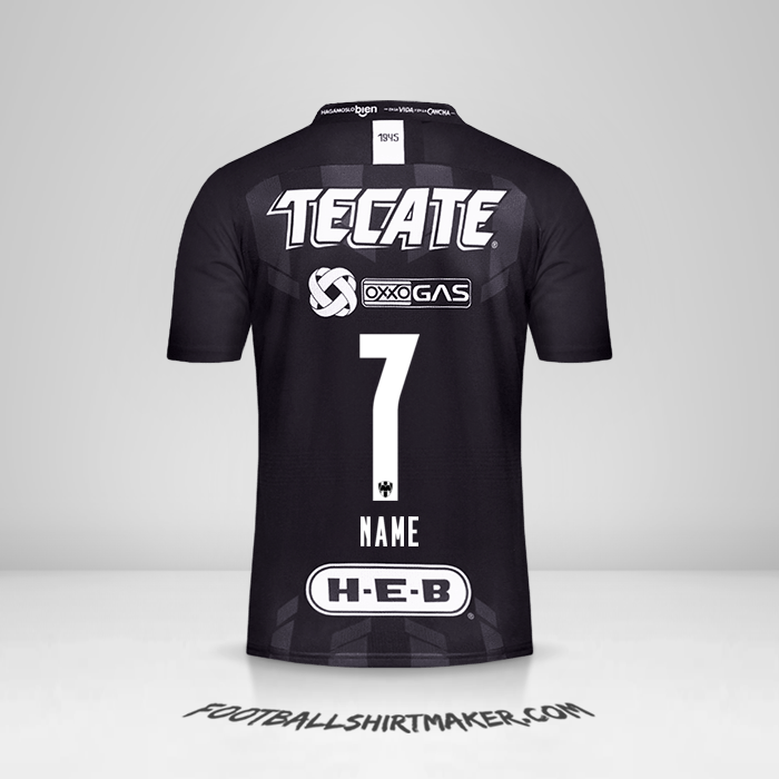 Shirt Monterrey 2019/20 Third -  name - 7