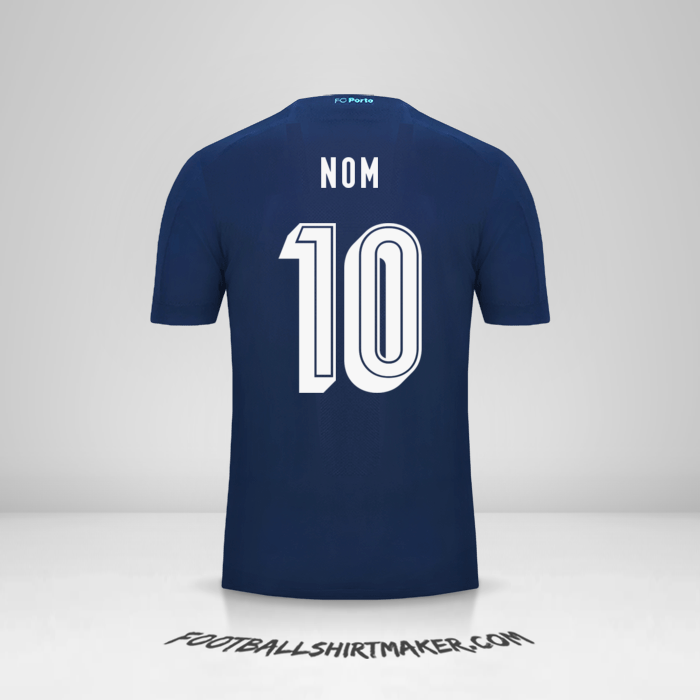 Maillot FC Porto UCL 2019/20 Troisième -  nom - 10
