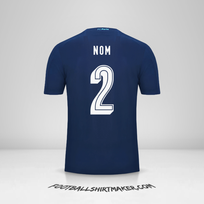 Maillot FC Porto UCL 2019/20 Troisième -  nom - 2