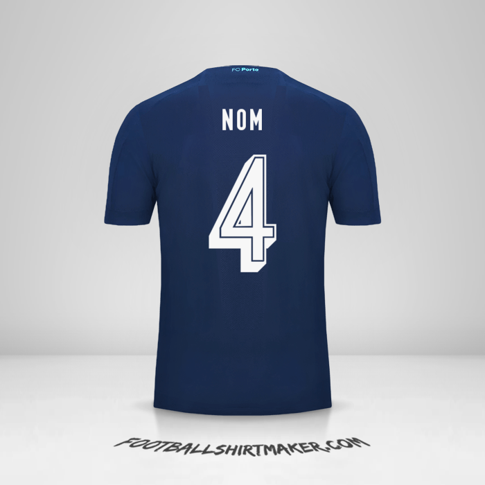 Maillot FC Porto UCL 2019/20 Troisième -  nom - 4