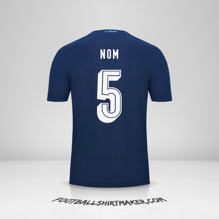 Maillot FC Porto UCL 2019/20 Troisième -  nom - 5