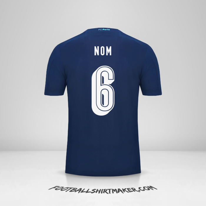 Maillot FC Porto UCL 2019/20 Troisième -  nom - 6