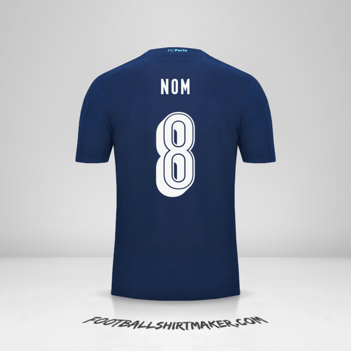 Maillot FC Porto UCL 2019/20 Troisième -  nom - 8