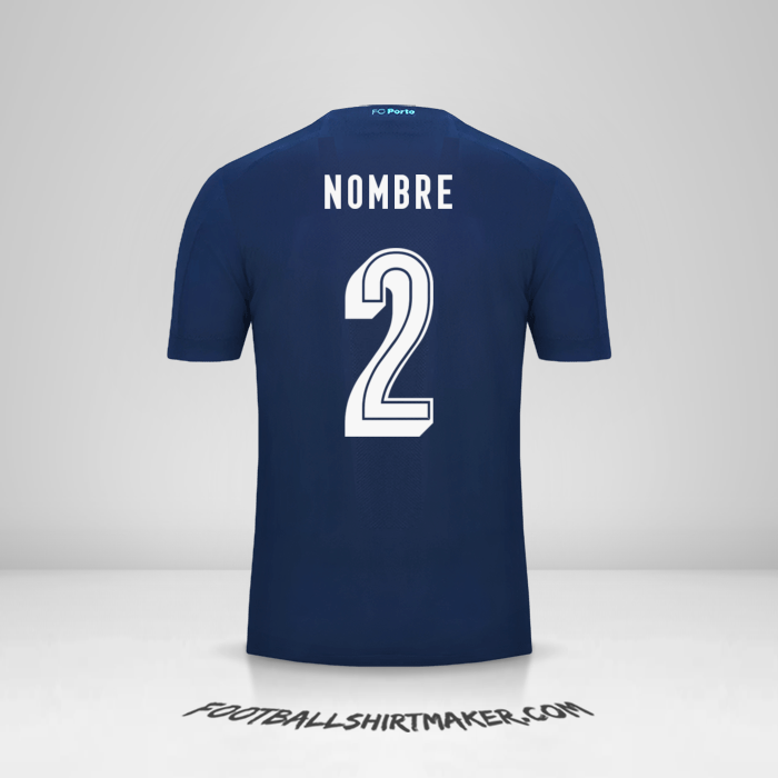 Jersey FC Porto UCL 2019/20 Tercera -  nombre - 2