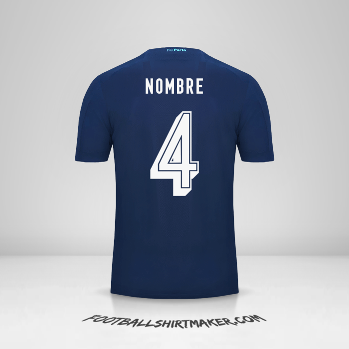 Camiseta FC Porto UCL 2019/20 Tercera -  nombre - 4