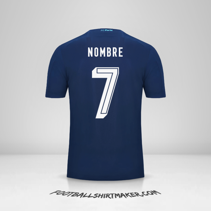 Jersey FC Porto UCL 2019/20 Tercera -  nombre - 7