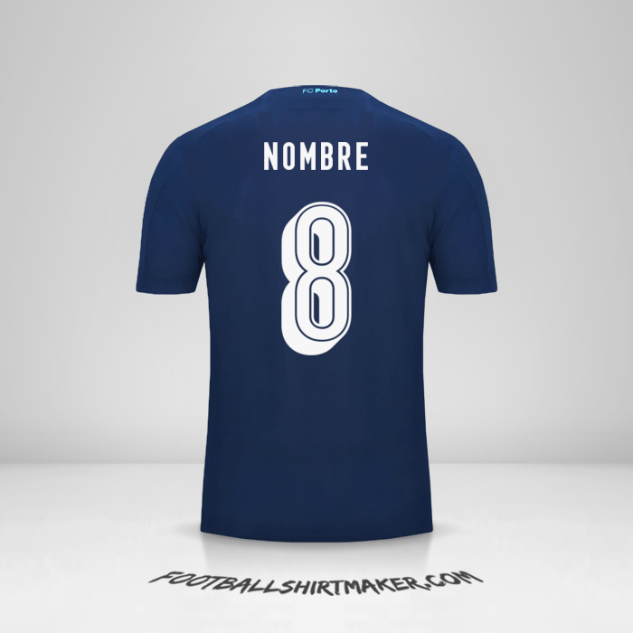 Camiseta FC Porto UCL 2019/20 Tercera -  nombre - 8