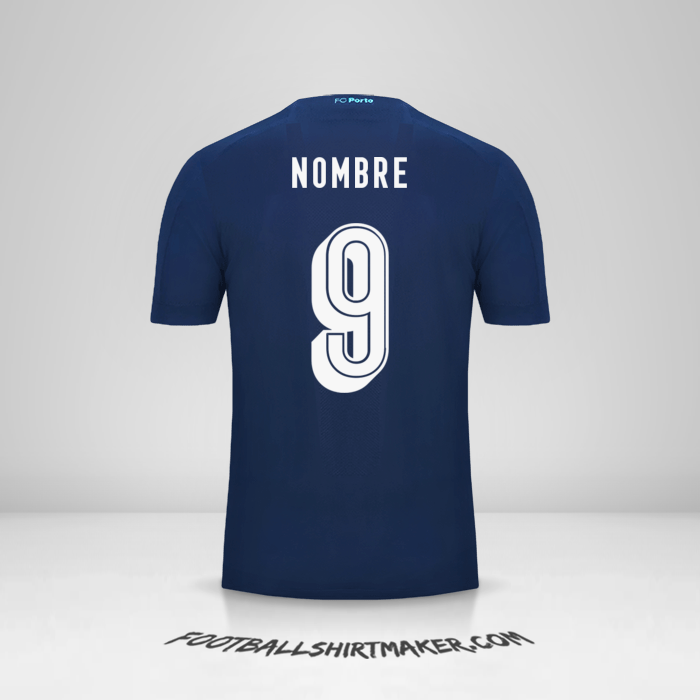 Jersey FC Porto UCL 2019/20 Tercera -  nombre - 9
