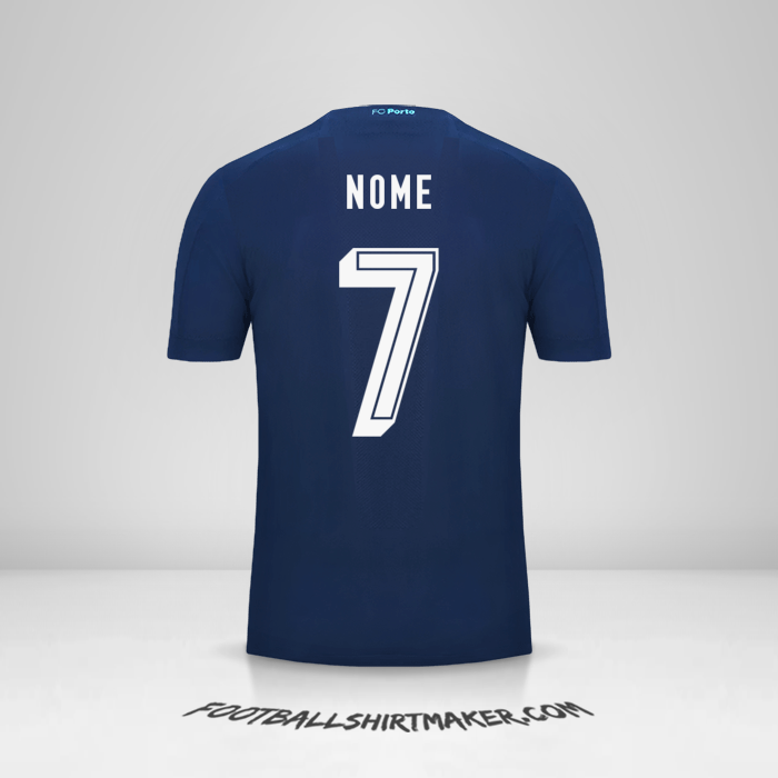 Camisola FC Porto UCL 2019/20 Terceira -  nome - 7