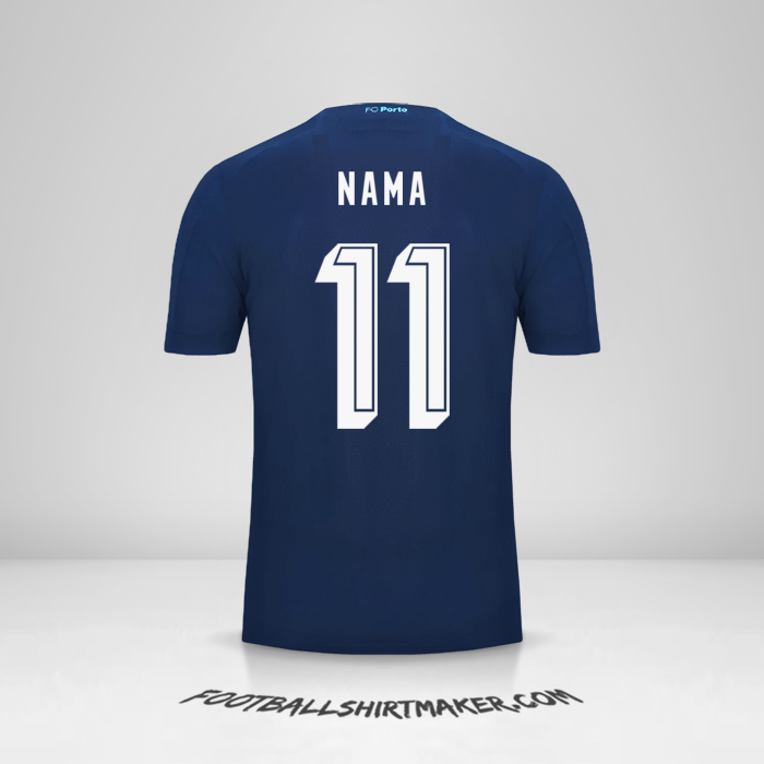 Jersey FC Porto UCL 2019/20 Ketiga -  nama - 11