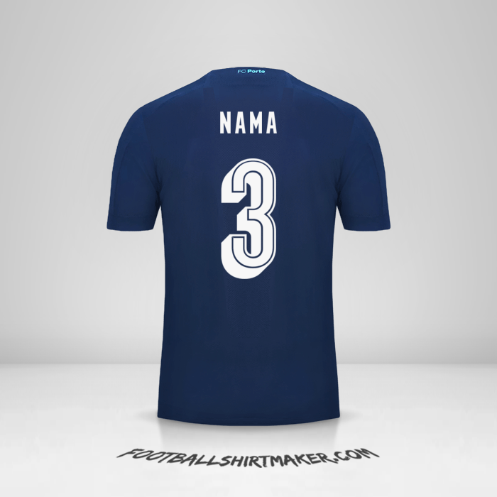 Jersey FC Porto UCL 2019/20 Ketiga -  nama - 3