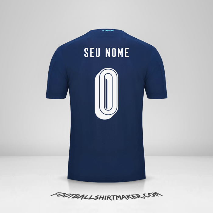 Camisa FC Porto UCL 2019/20 III -  seu nome - 0