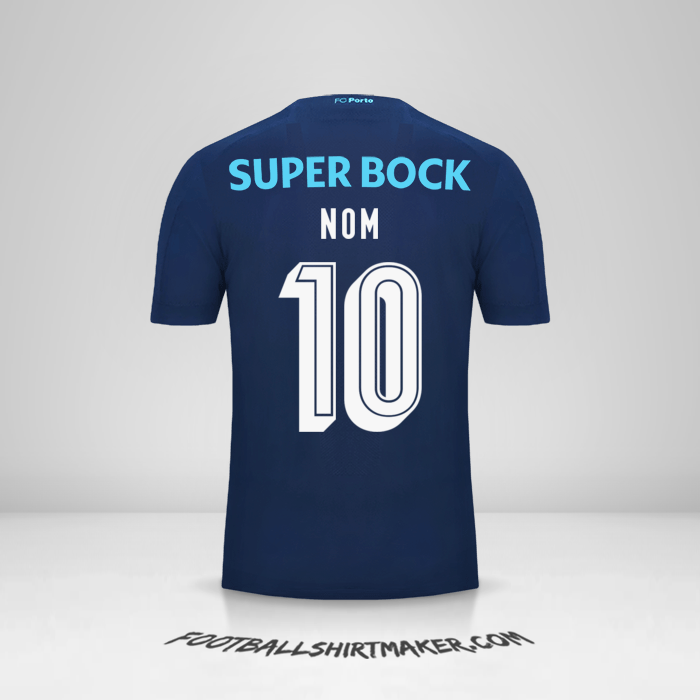 Maillot FC Porto Cup 2019/20 Troisième -  nom - 10