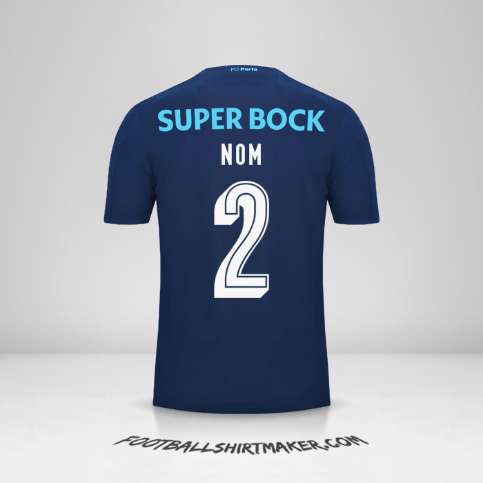 Maillot FC Porto Cup 2019/20 Troisième -  nom - 2