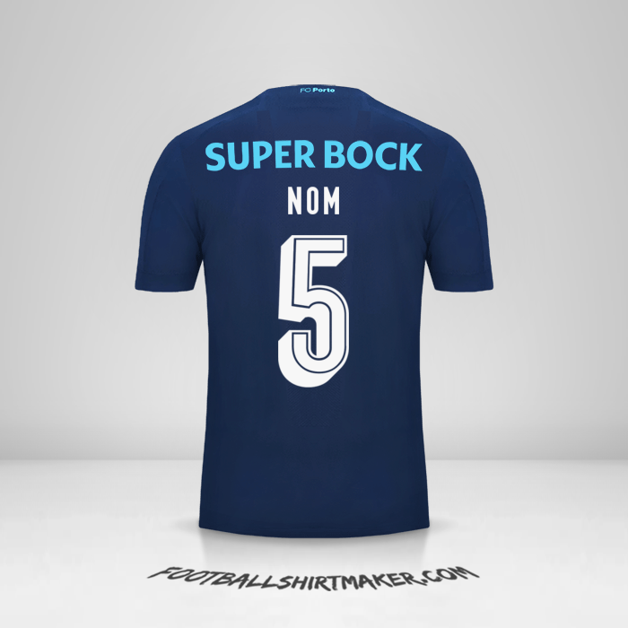 Maillot FC Porto Cup 2019/20 Troisième -  nom - 5