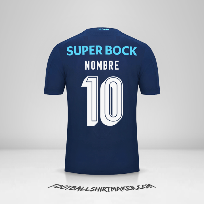 Jersey FC Porto Cup 2019/20 Tercera -  nombre - 10
