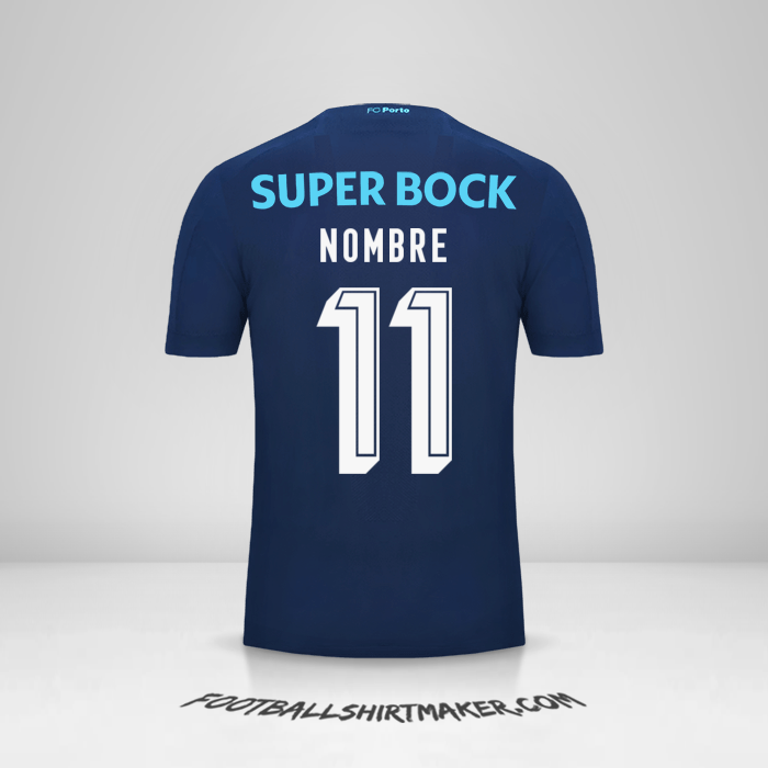 Jersey FC Porto Cup 2019/20 Tercera -  nombre - 11