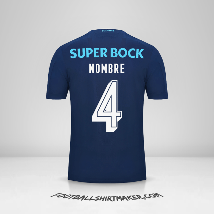 Jersey FC Porto Cup 2019/20 Tercera -  nombre - 4